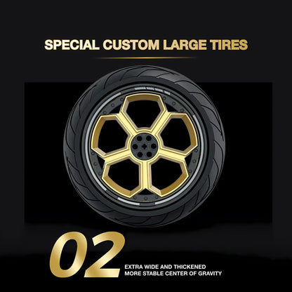 guly 60522 lamborghini entita model motorcycle building blocks toy special custom large tires