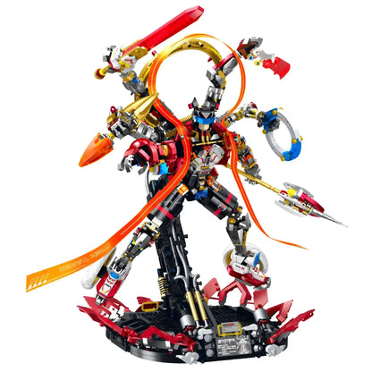 Tongshengju GULY NEZHA Model Mecha Building Blocks Set For Adults Tongshengju GULY NEZHA Model Mecha Building Blocks Set For Adults