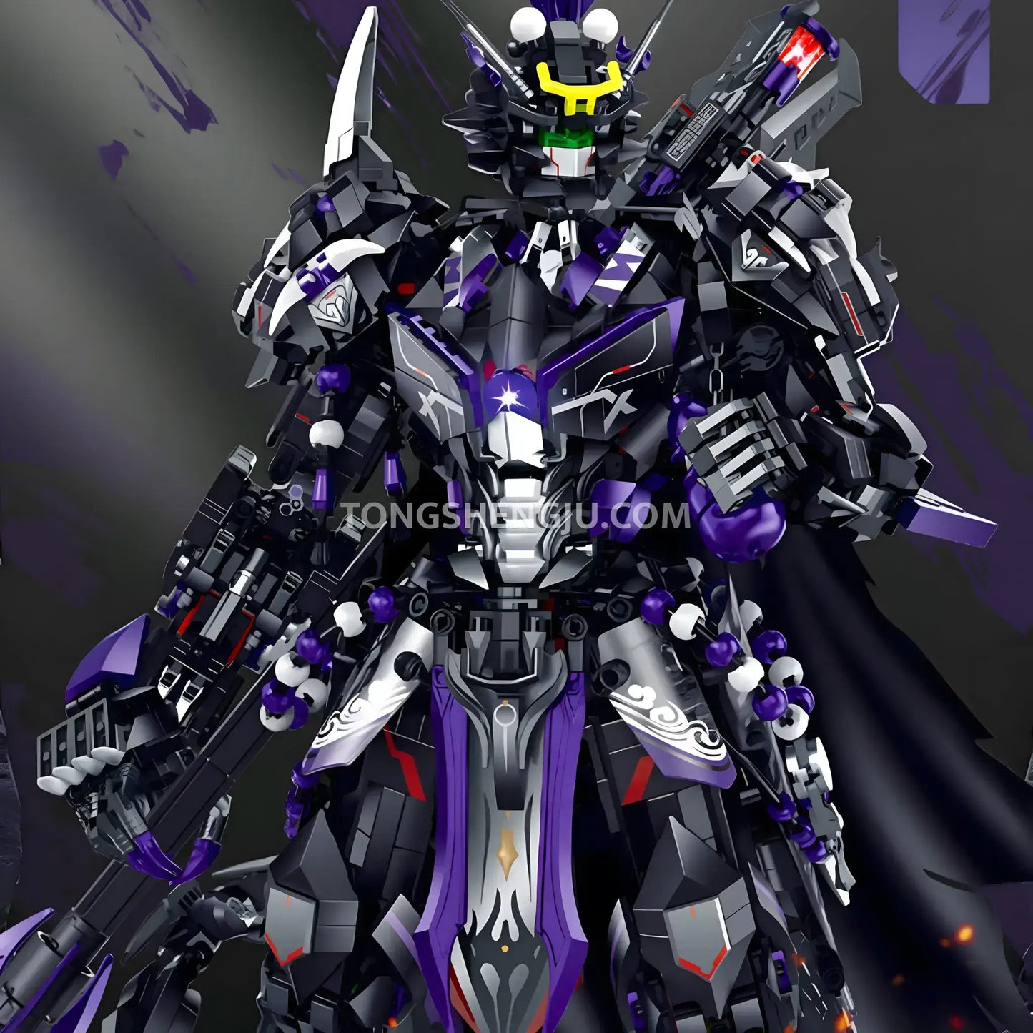 guly 80505 black myth wukong model technic mecha building blocks set creative assmebly building