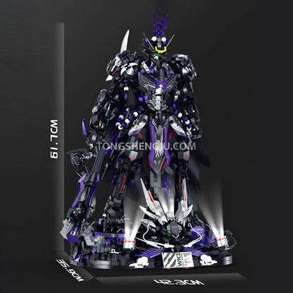 product size of guly 80505 black myth wukong model technic mecha building blocks set 