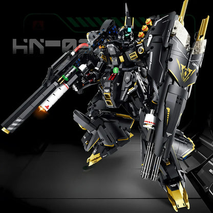 guly 80506 hn-03 dark sazabi model mecha building blocks toy raceforge