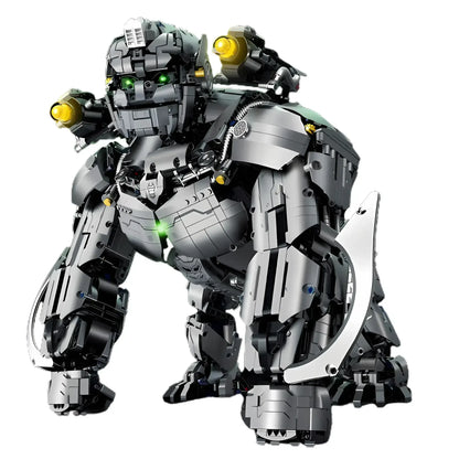 static version of guly 80501 kingkong transform robot building blocks model toy mecha