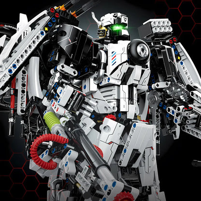 guly 60520 lutesii mecha c-01 building blocks model toy motorcyle