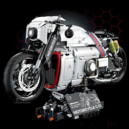 guly 60520 lutesii mecha c-01 building blocks model toy motorcyle exclusive bracket