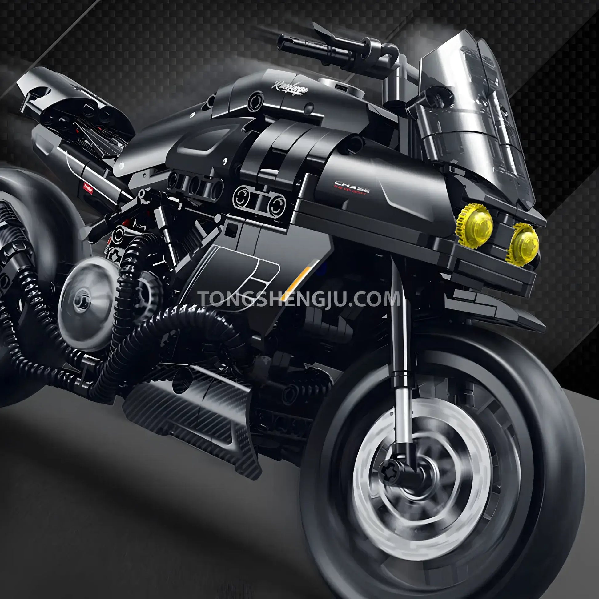 guly shuanggao 60546 ducati diavel technic motorcycle building set model motorcycle compatible with lego technic motorcycle series