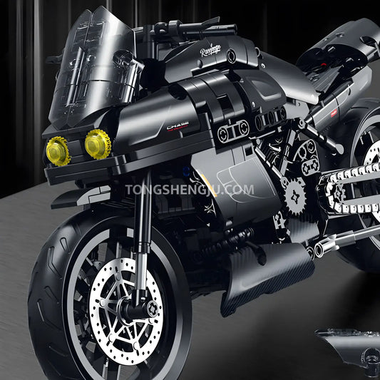 guly shuanggao 60546 ducati diavel technic motorcycle building set model motorcycle creativing assembly building