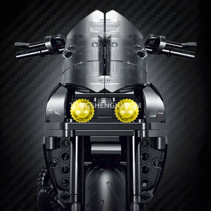 guly shuanggao 60546 ducati diavel technic motorcycle building set model motorcycle headlight