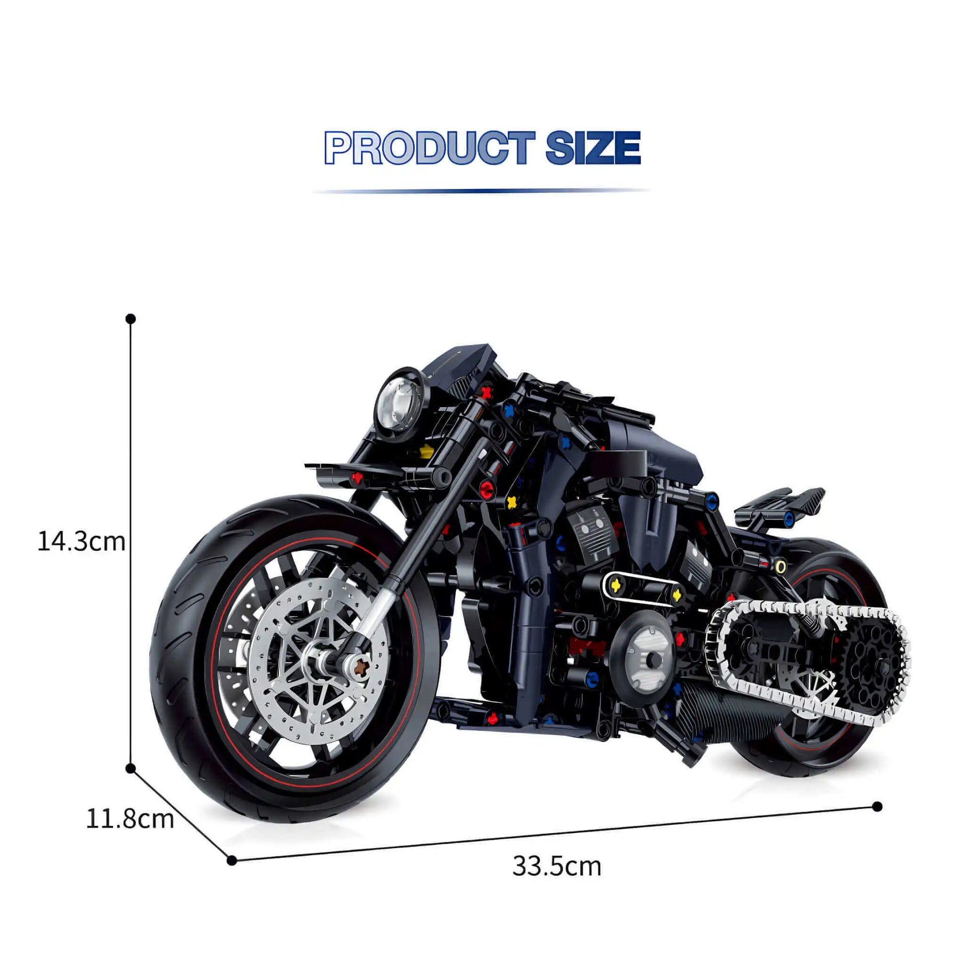 Tongshengju Halei Night Luther Technic Motorcycle Building Blocks Tongshengju Halei Night Luther Technic Motorcycle Building Blocks