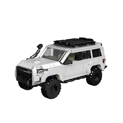 static version of happy build powerblock pb8809 4runner sr5pro model car building blocks toy
