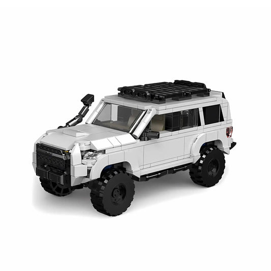 static version of happy build powerblock pb8809 4runner sr5pro model car building blocks toy