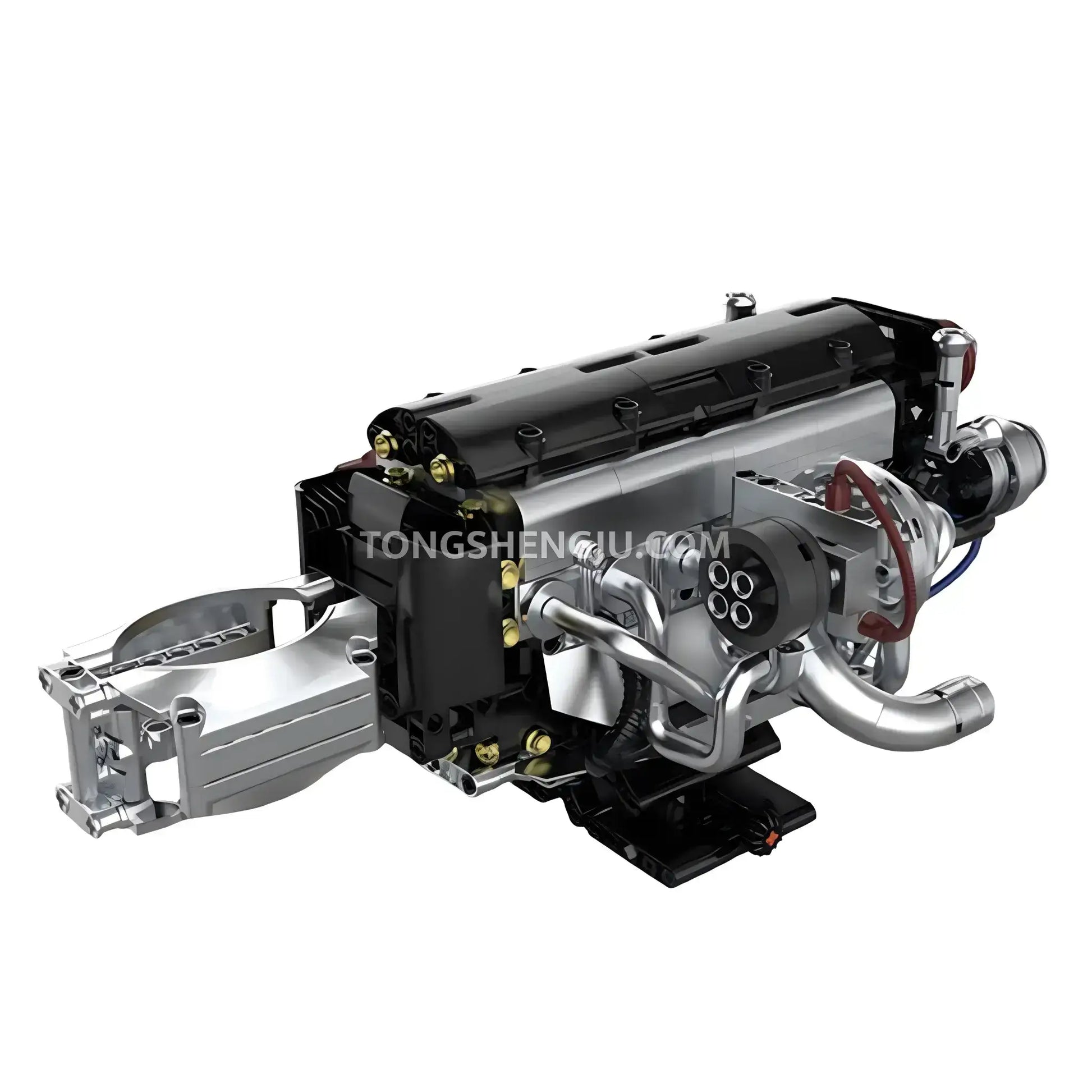 dynamic version of happybuild powerbuild pb8814 toyota sokun 2jz gte engine model technic building set