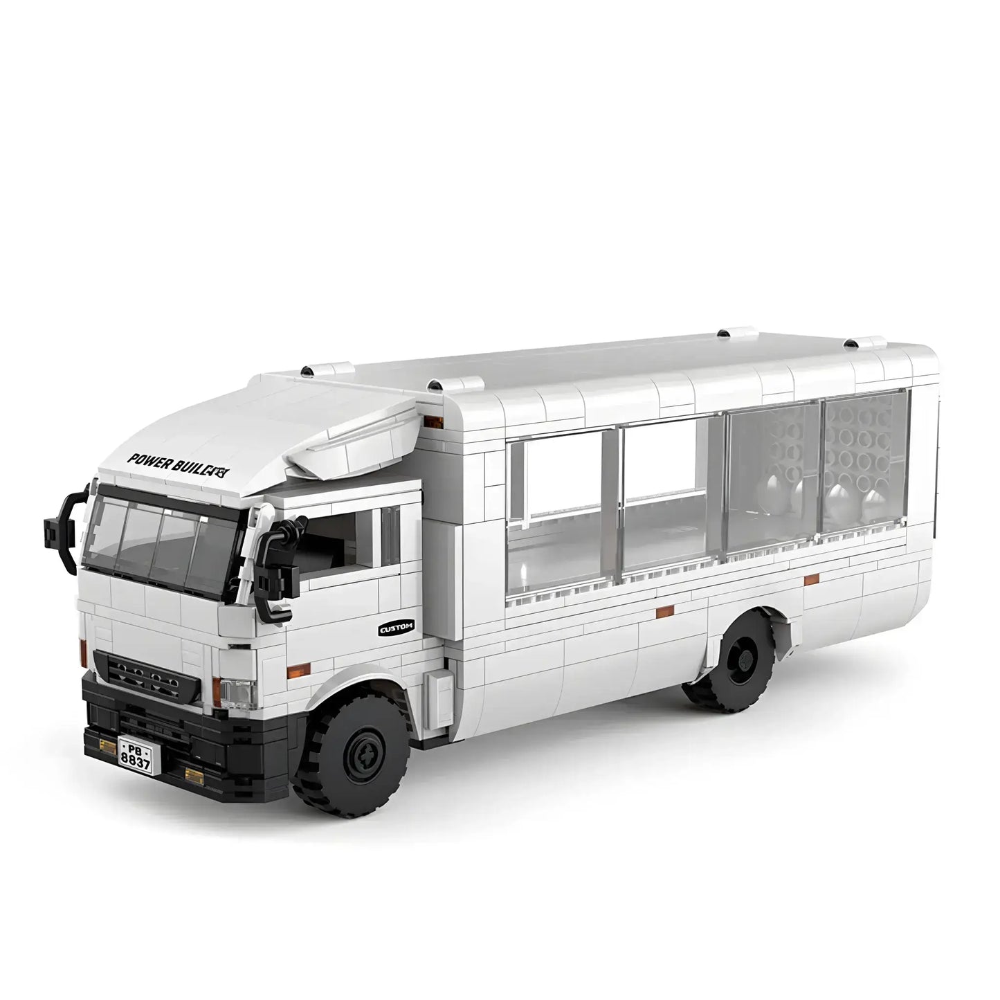 static version of happybuild powerbuild pb8837 f3 dream carriers car building set model car