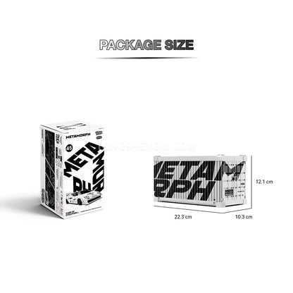 package size of happy build power build pb8845 lamborghini countach sprots car building set model car