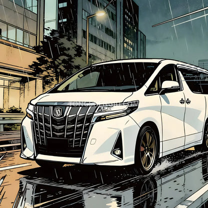 happybuild powerbuild pb8848 toyota alphard car building set model car compatible with lego speed champions series