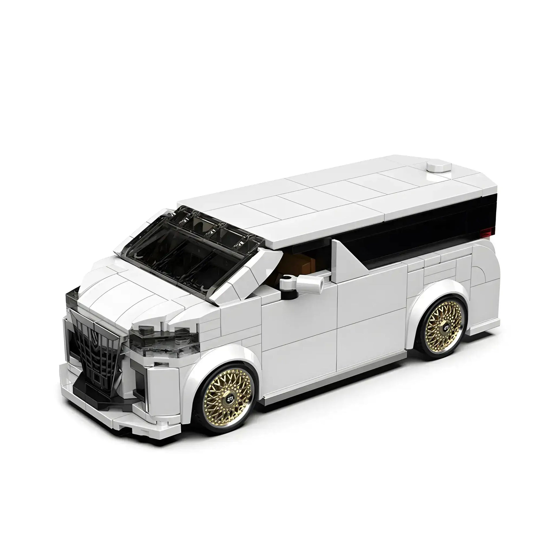 Tongshengju PowerBuild Alphard Car Building Blocks Set For Adults