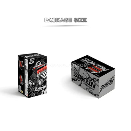 Tongshengju PowerBuild Sokun 4G63 Engine Model Car Building Blocks Set For Adults & Kids Collectible(1348PCS)