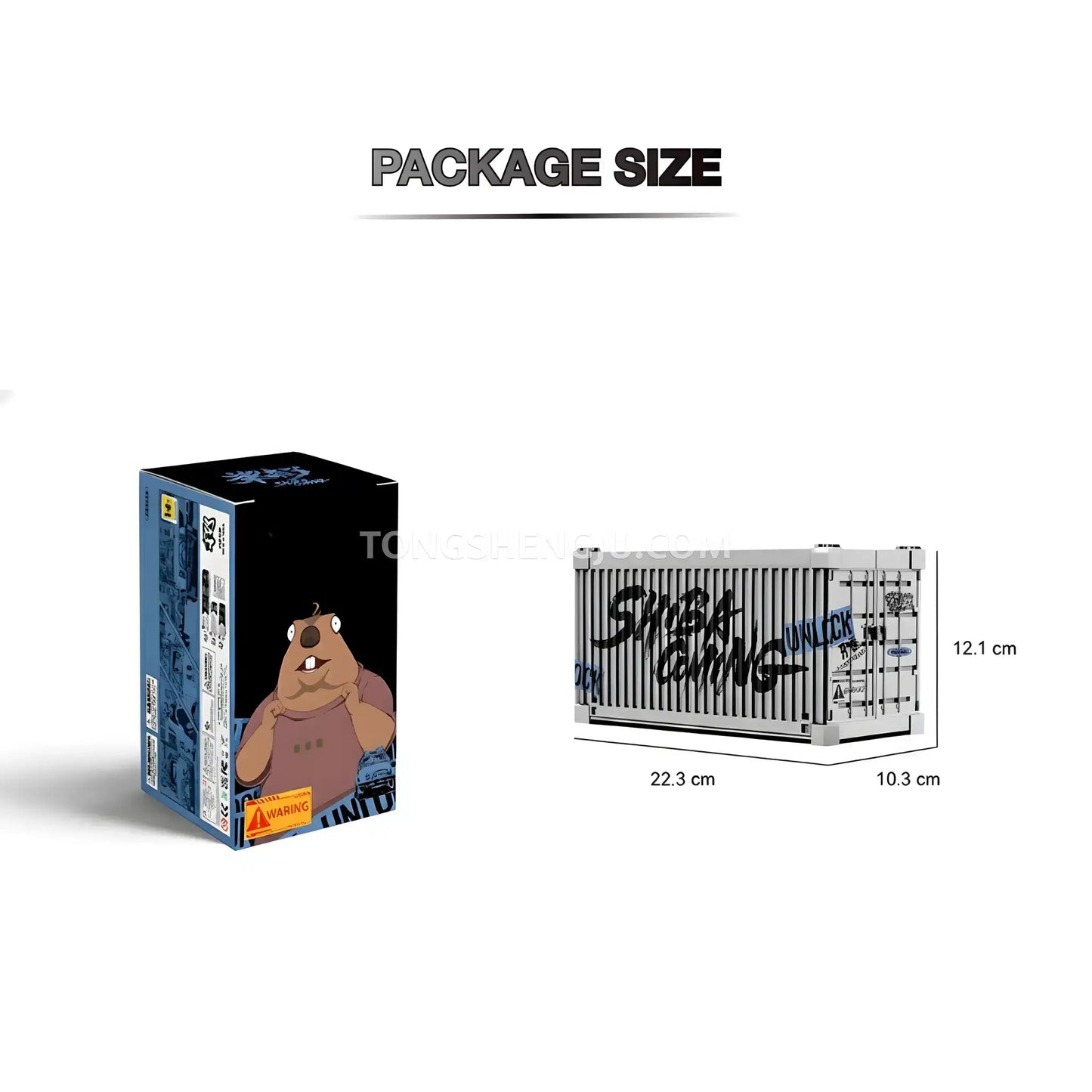 package size of happy build power build pb8859 shiba coming unlocking car building set model car 