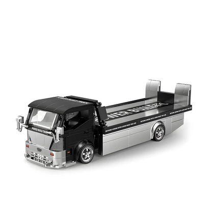Tongshengju Classic Flatbed Trailer Truck Car Building Blocks Set For Adults & Kids Collectible (540PCS)