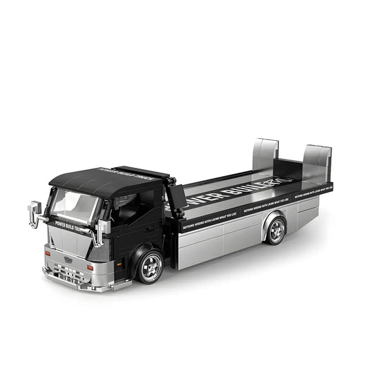 Tongshengju Classic Flatbed Trailer Truck Car Building Blocks Set For Adults & Kids Collectible (540PCS)