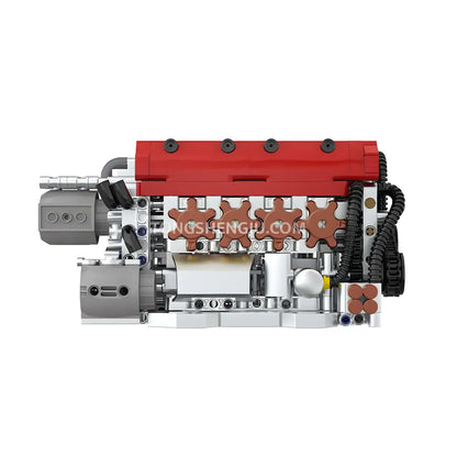 Tongshengju K20A Engine Model Car Building Blocks Set For Adults & Kids Collectible (907PCS)