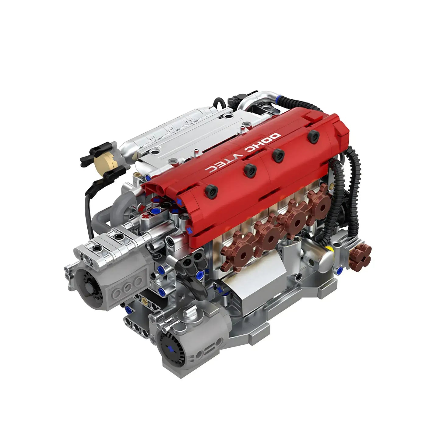 Tongshengju K20A Engine Model Car Building Blocks Set For Adults & Kids Collectible (907PCS)