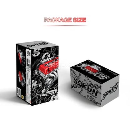 Tongshengju K20A Engine Model Car Building Blocks Set For Adults & Kids Collectible (907PCS)