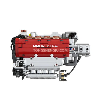 Tongshengju K20A Engine Model Car Building Blocks Set For Adults & Kids Collectible (907PCS)