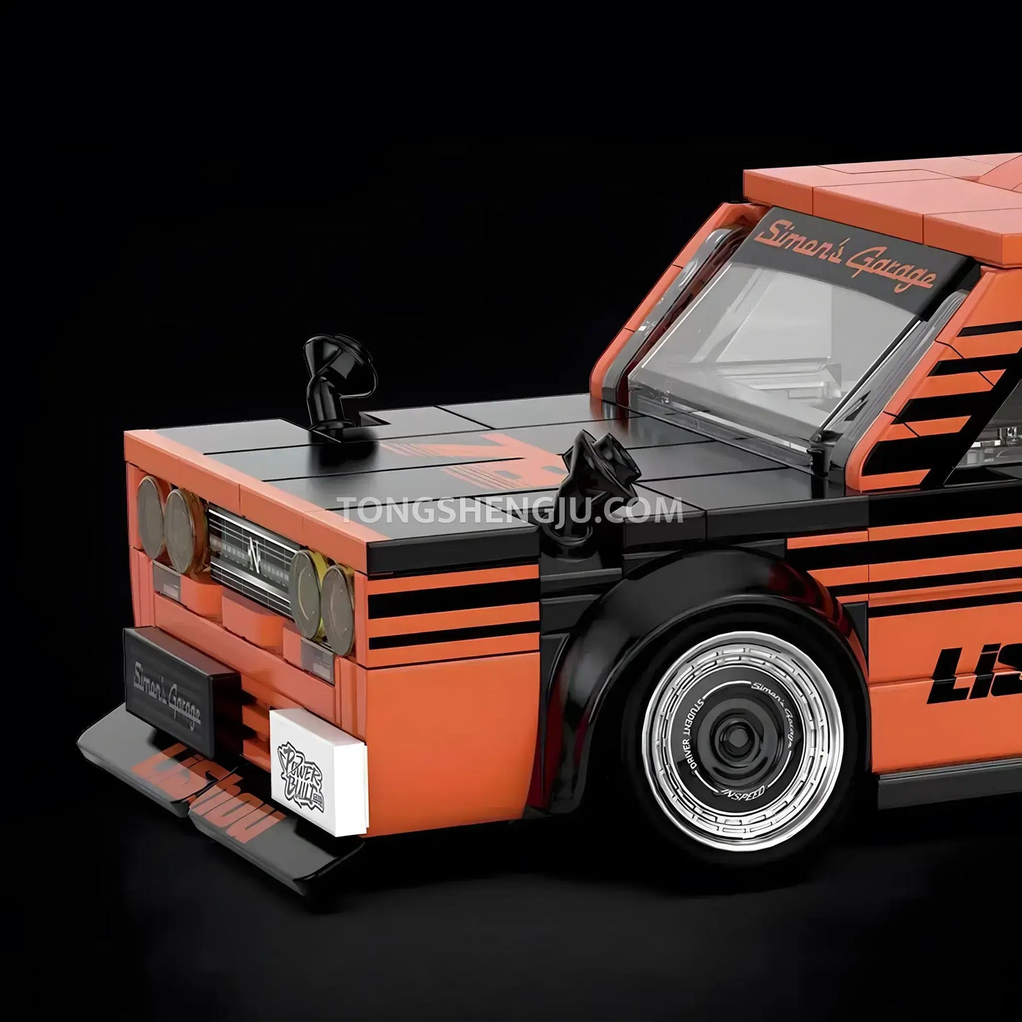 [LIMIT STOCK] Tongshengju LiShou Car Building Blocks Set For Adults & Kids Collectible Car (632PCS)