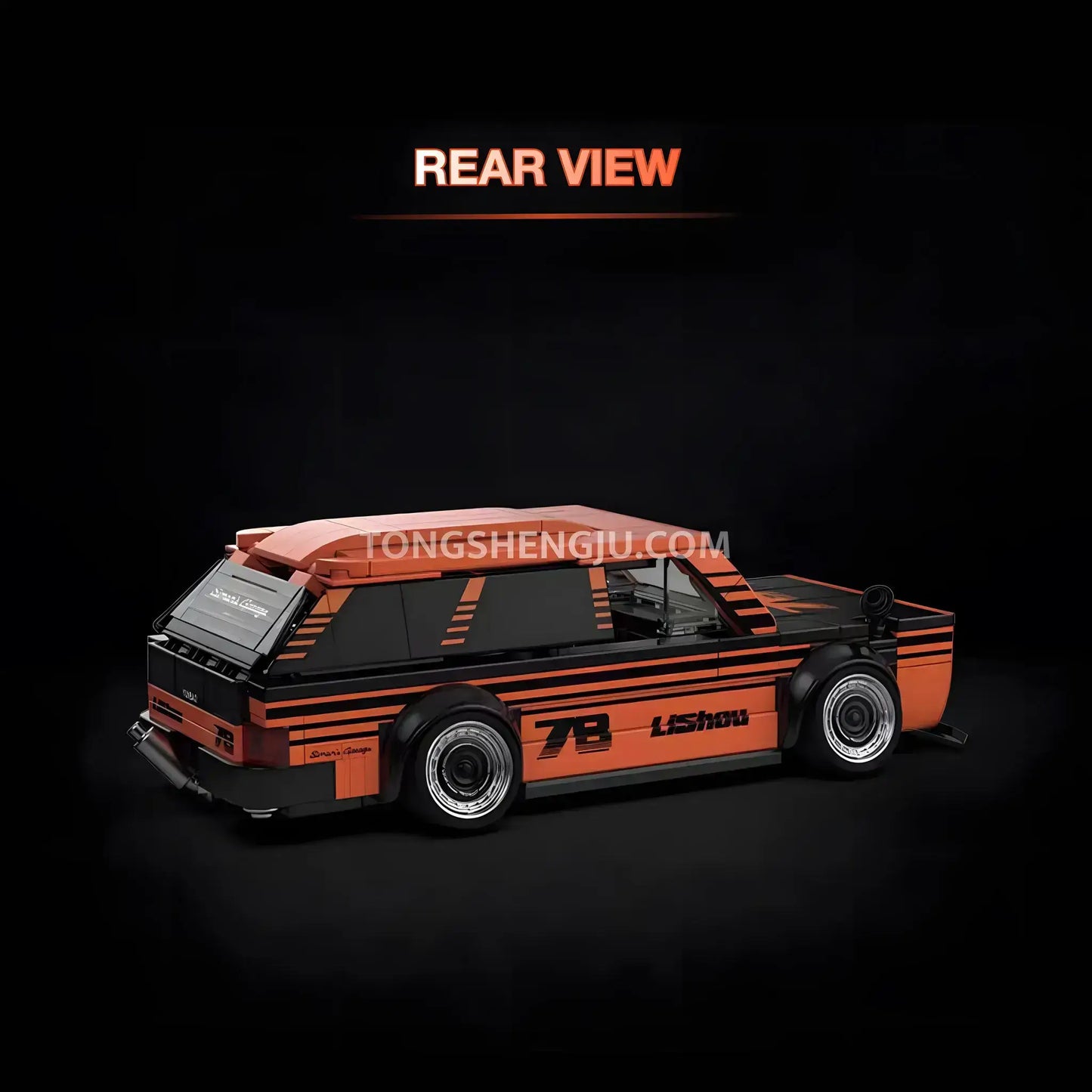 [LIMIT STOCK] Tongshengju LiShou Car Building Blocks Set For Adults & Kids Collectible Car (632PCS)