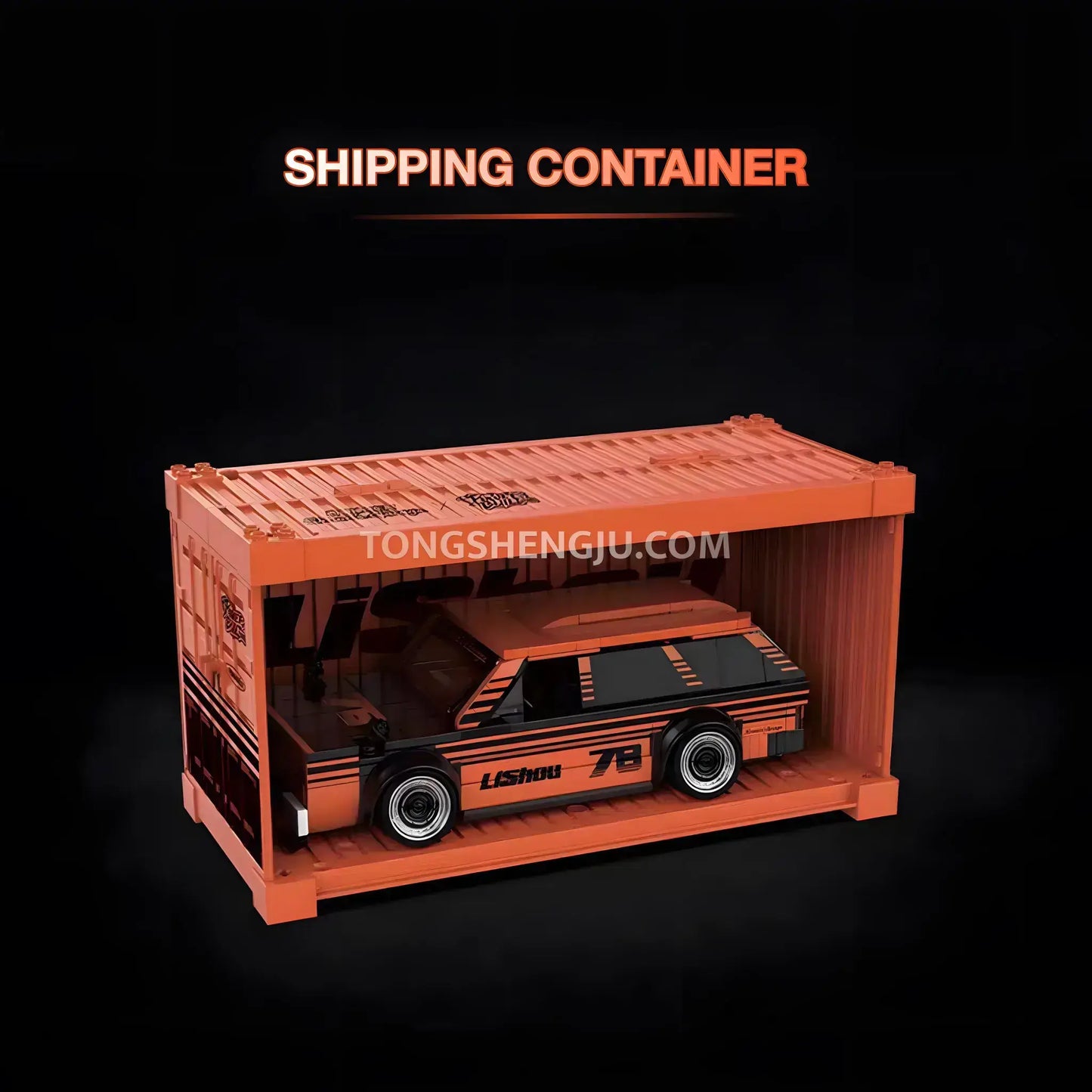 [LIMIT STOCK] Tongshengju LiShou Car Building Blocks Set For Adults & Kids Collectible Car (632PCS)