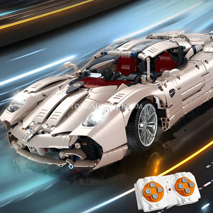 jiestar jj9210 pagani utopia technic car building blocks set model car compatible with lego technic series