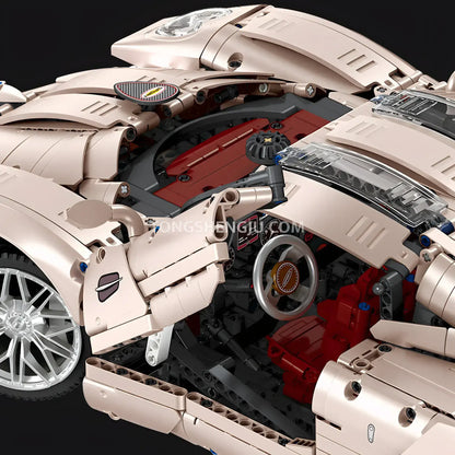 jiestar jj9210 pagani utopia technic car building blocks set model car scissor doors