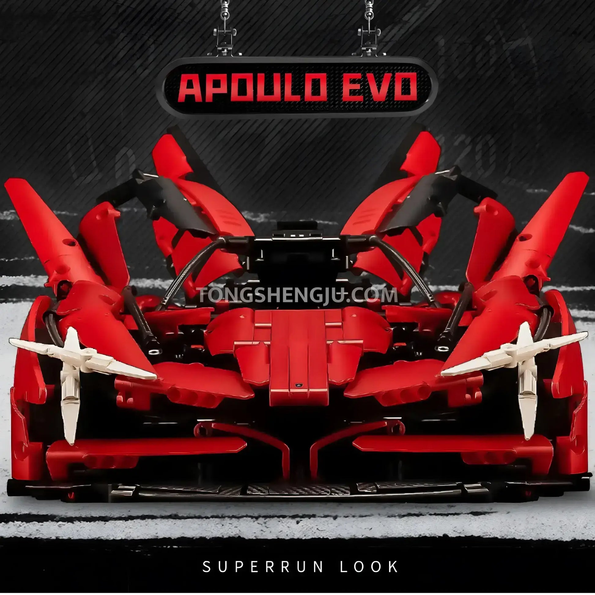 Tongshengju Apollo EVO (3669PCS) Technic Car Building Blocks Set Tongshengju Apollo EVO (3669PCS) Technic Car Building Blocks Set