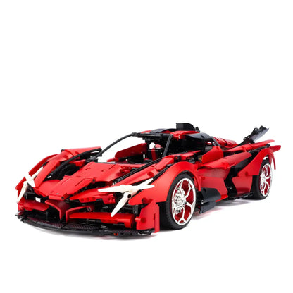 static version of kbox 10519 apollo evo technic car building blocks set model car