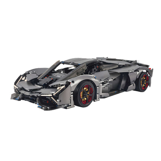 static version of lamborghini terzo millennio building block model toy car