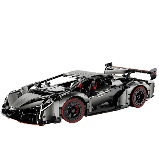 static version of kbox lamborghini veneos supercar building blocks model toy car