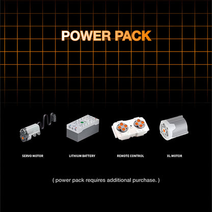 power pack of kbox 10509 madilied vehicle hot rod 1949 building blocks model toy car