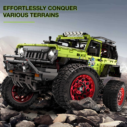 im.master off-road beast building blocks model toy car effortlessly conquer various terrains
