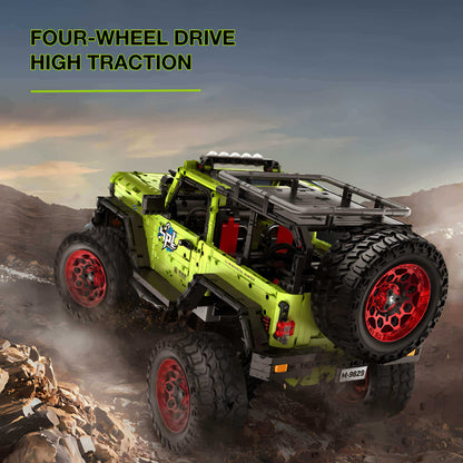 im.master off-road beast building blocks model toy car four wheel drive high traction