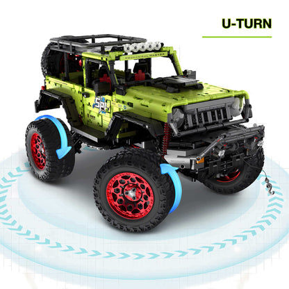 im.master off-road beast building blocks model toy car u-turn