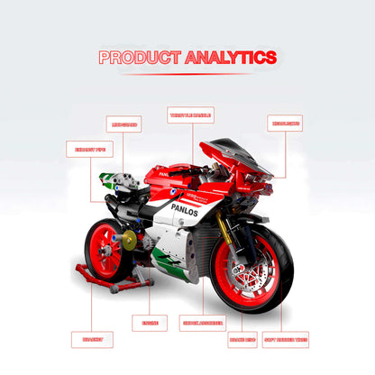 product analytics of panlos ducatti building blocks model toy car