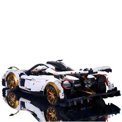 Tongshengju Building the 1:8 Pagani Huayra model with 3428 bricks