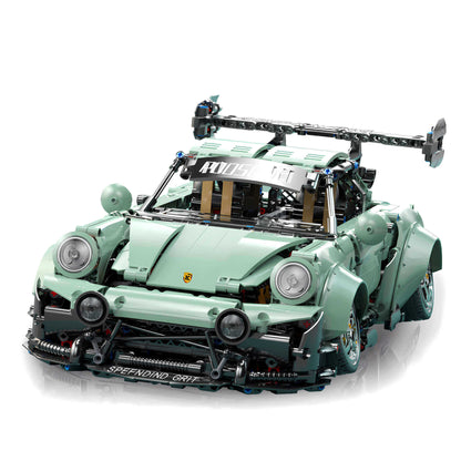 static version of kbox 10220 porsche 964 building blocks model toy car