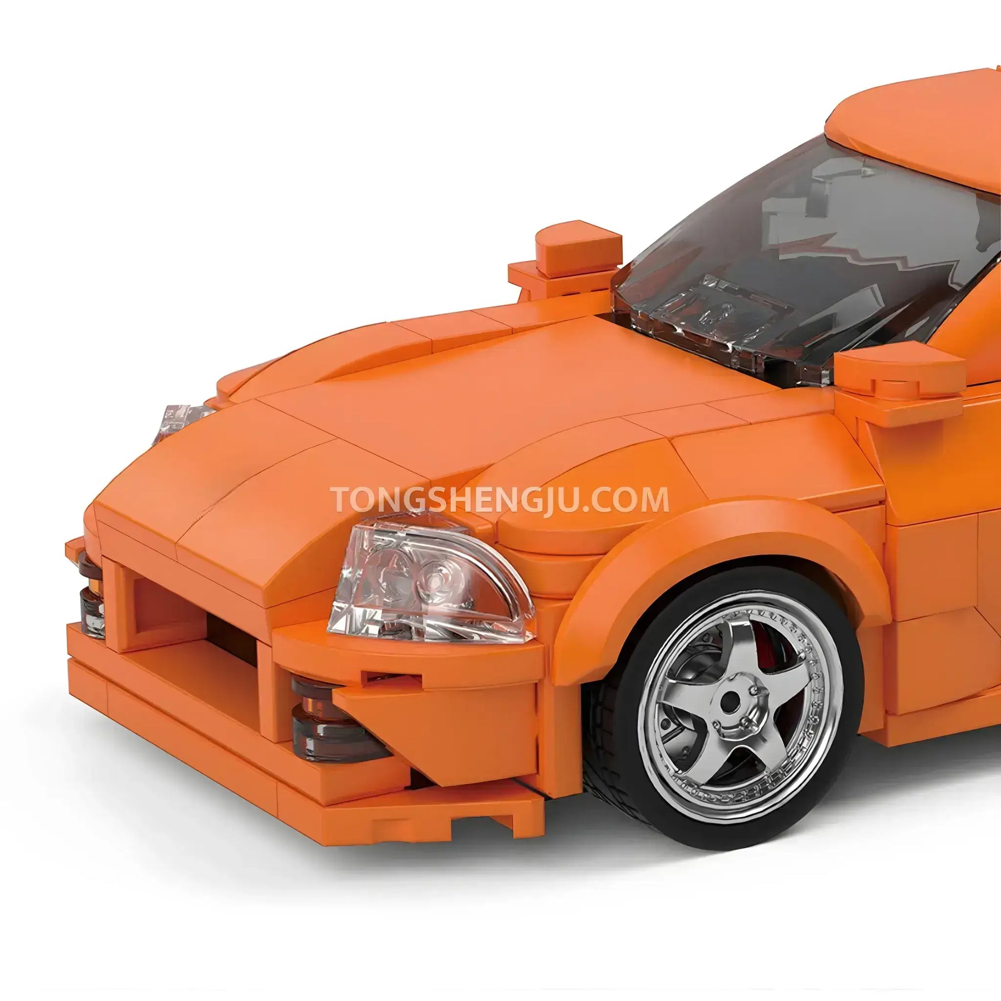 Tongshengju PowerBuild Supra A80 Sports Car Building Blocks Set Tongshengju PowerBuild Supra A80 Sports Car Building Blocks Set