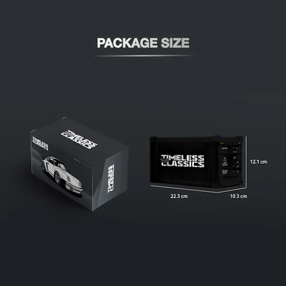 package size of happy build powerblock pb8816 timeless series porsche retro 993 model car building blocks toy
