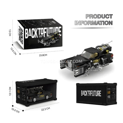 product information of happy build powerblock pb8827 futuristic chariot sports car building blocks set model car