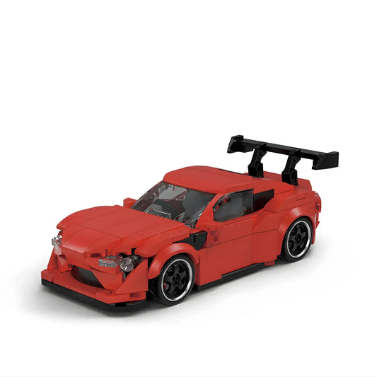 static version of happy build powerblock pb8832 toyota gt86 supercar building blocks set model car