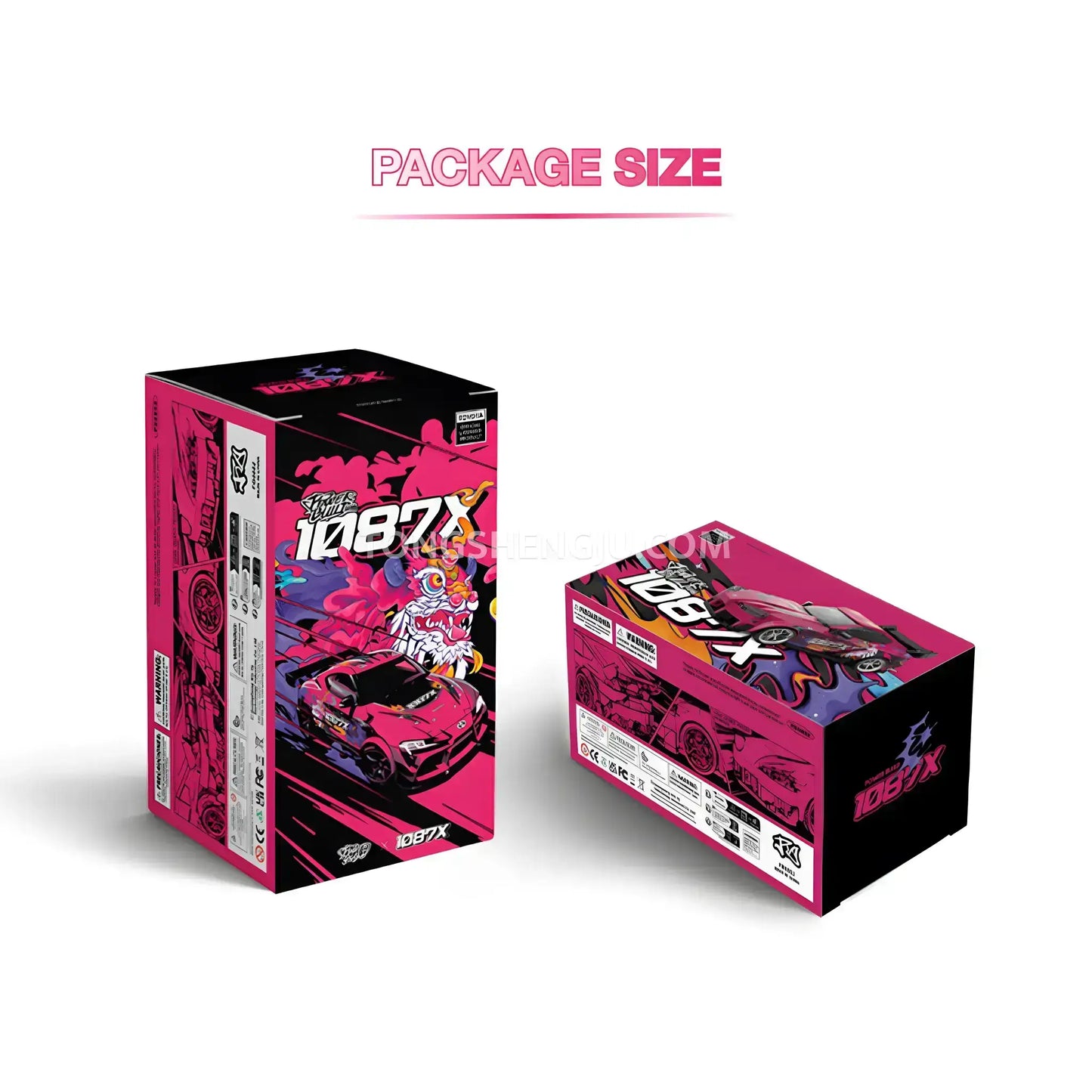 SUPER BRAND 2枚set Tongshengju PowerBuild 1087x Supra MK5 Car Building Blocks