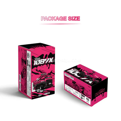 package size of happy build powerbuild pb8853 1087x pickup truck car building set model car