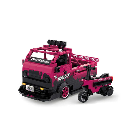 static version of happy build powerbuild pb8853 1087x pickup truck car building set model car